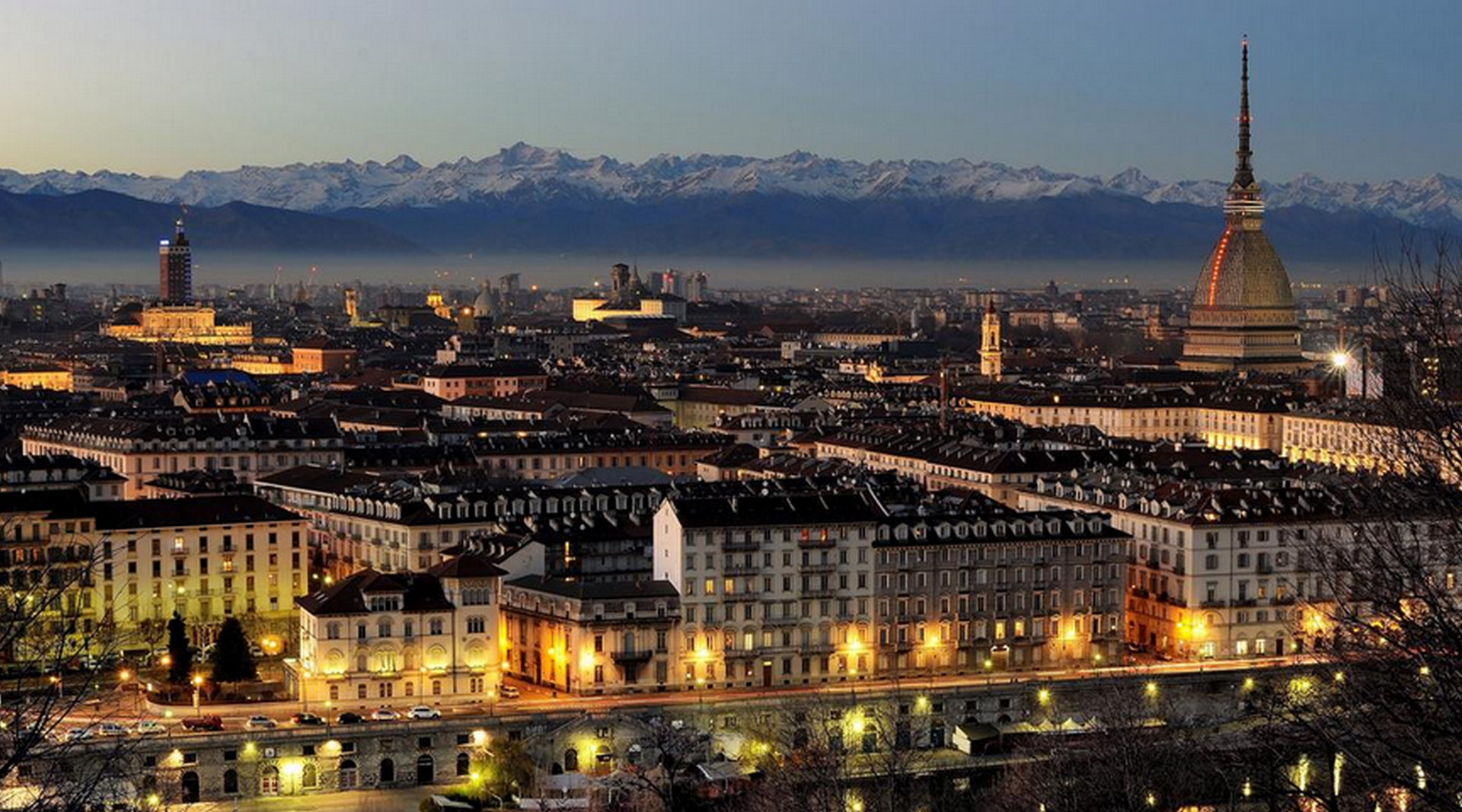 Vista panoramica di Torino