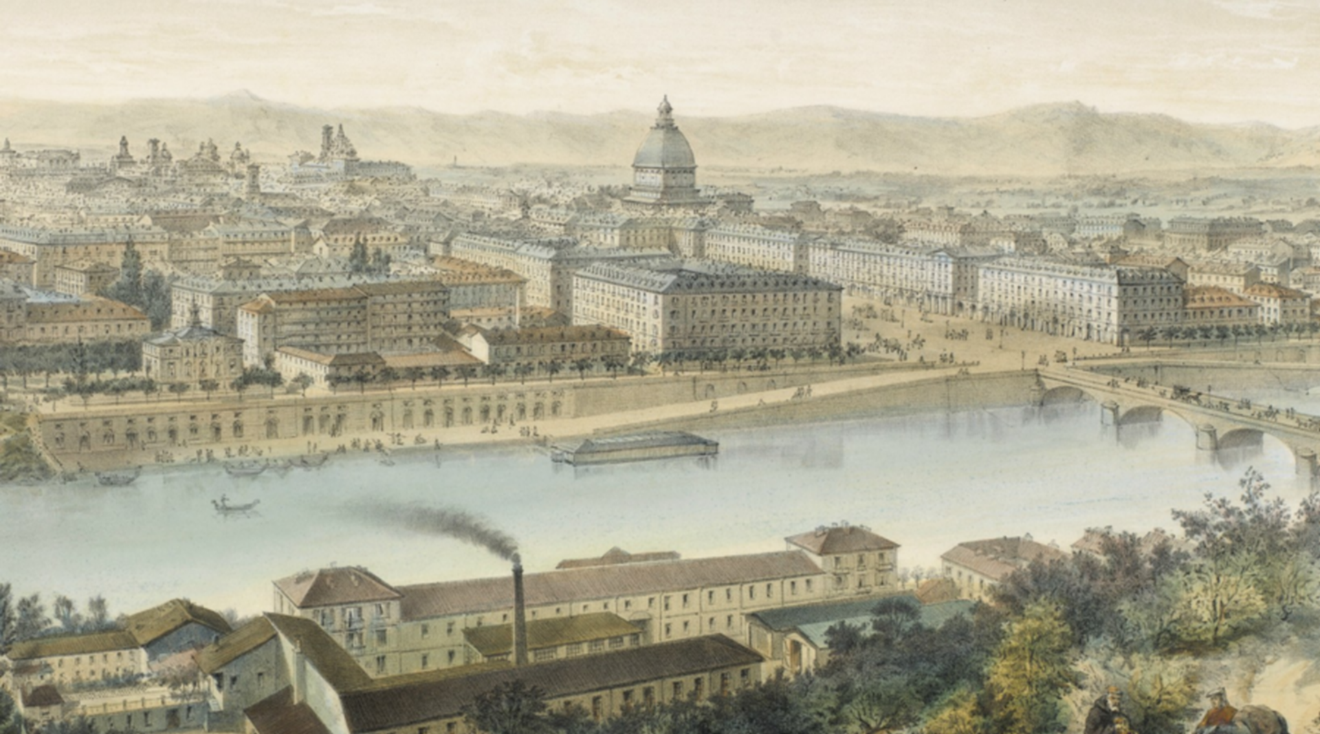 Vista panoramica di Torino