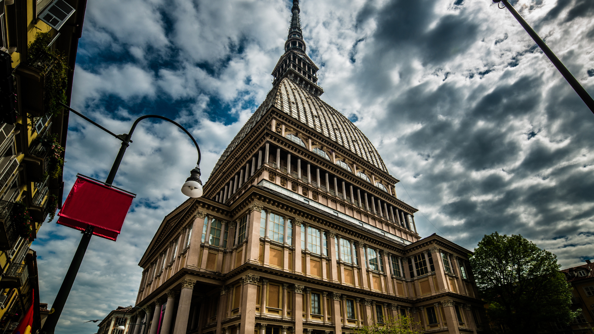 Torino, la vista della Mole Antonelliana